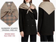 Burberry 經典格紋圍巾