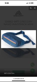 Gregory Nano WAISTPACK Mini