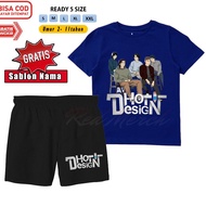 DHOT CHILDREN'S ONESET CHILDREN'S T-SHIRT AND PANTS GANG 5G EDITION DHOT DESIGN4