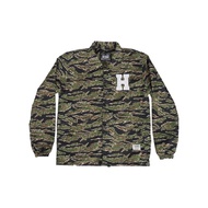 Easthood Half Coach Jaket Motif Loreng Hijau