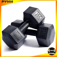 Dumbbells 5kg 10kg 20kg PVC Non-slip Dumbbells For Men And Women Arm Exercise Household Fitness