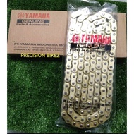 YAMAHA 428H-132L O RING GOLD CHAIN 428 132L