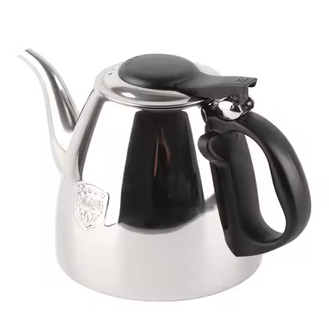1.2L 1.5L Teapot Stainless Steel Stove Top Tea Kettle Coffee Pot with Heat Resistant Handle for Home