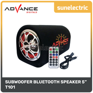 Advance Speaker Bluetooth Portable T101BT - Hitam