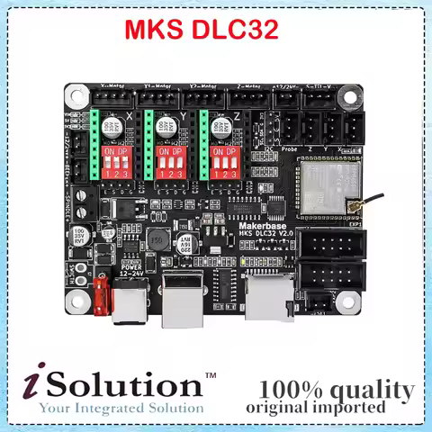MKS DLC32 CNC Control Board,Grbl Controller Work For Laser&CNC With ESP32 WIFI, Compatible with MKS 