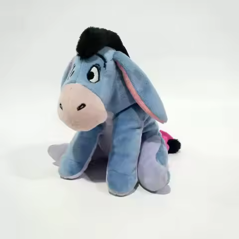 Cartoon Disney Winnie Pooh Eeyore Plush Toys Mini 5.5" Anime Grey Eeyore Donkey Stuffed Toys Plush D
