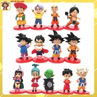 [Hoàn Tiền 10%]Mô Hình 13 Nhân Vật Dragon Ball 7 Viên Ngọc Rồng Chibi Cao 6cm Decor Trang Trí Bộ Sưu