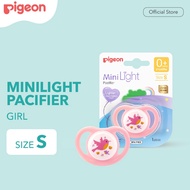 Pigeon Minilight Pacifier S Size Girl Blister