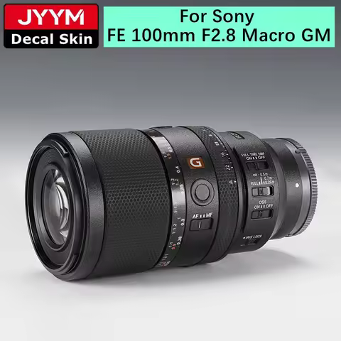 Sticker For Sony FE 100mm F2.8 Macro GM Camera Lens Decal Skin Vinyl Wrap Protective Film Coat 100 2