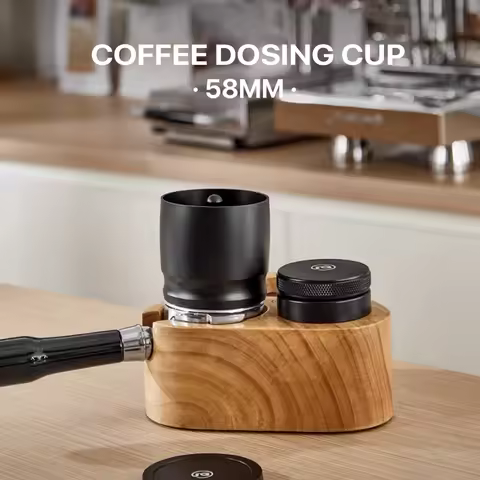 Coffee Dosing Cup, 51mm,58mm,Aluminum Alloy Espresso Dosing Funnel, Brewing Bowl, Portafilter Dosing