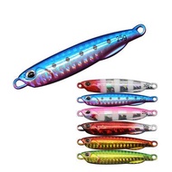 1pcs Metal Jig Jigging Fishing Lure Umpan Tiruan 10g/15g/20g/30g/40g/60g