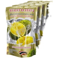 Thailand Gold Pillow Dried Durian Chips500gNo Desiccant Imported Freeze-Dried Dried Fruit New Year Snacks