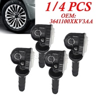 1/4PCS 3641100XKV3AA Car Tire Pressure Sensor 433MHz TPMS Suit For Great Wall HOVER H5 WINGLE 5 C30 
