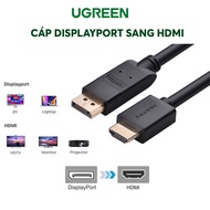 DisplayPort DP to HDMI Cable Ugreen 4K60Hz 4K30Hz 1.5M 3M 5M DP to HDMI Cable for PC, Computer Monit