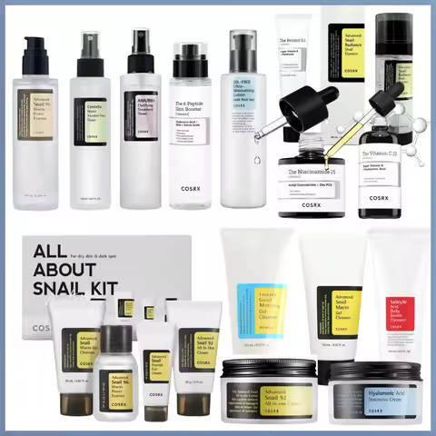 Cosrx Advanced Snail 96 Mucin Power Repair Essence Toner Cream Hyaluronic Acid Moisturizing Nourishi