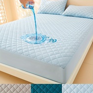 1PC waterproof fitted sheet, a mattress protector, comfortable bedsheets, and a queen-size bedsheets set Every household must-have bedsheets 床垫