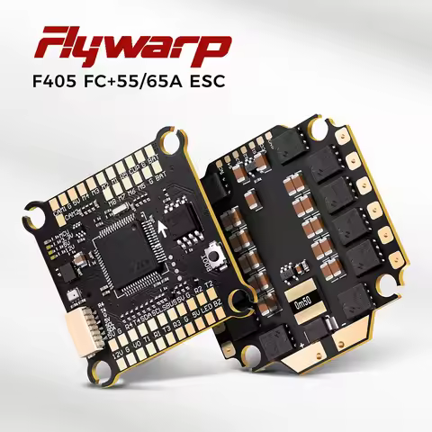 FlyWarp F4 FC F405 F7 FC F722 Flight Controller 55A/65A 4in1 ESC 4-8S Stack ICM42688 30.5X30.5mm for