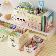 Desktop Organizer Drawer Stationery Organizer Desktop A4 File Cabinet Shelf Cosmetic Dormitory Organ