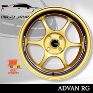 ADVAN RG1 SPORT RIM 16X7 4H100 &4H114 WHEELS(1SET)