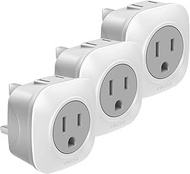 [3-Pack] UK Ireland Travel Plug Adapter, VINTAR International Power Adaptor with 2 American Outlets-