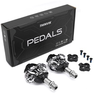 Thinvik SPD Pedals SPD Cleats for Spin Bike Moutain Bike, Compatible with Shimano SPD System for 9/1