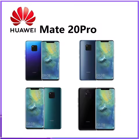 Huawei Mate 20 Pro Smartphone Android 6.39 inch 8+256GB ROM 4G Network 40MP 4200mAh Mobile phones Go