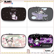ALMA Kuromi Pencil Bag, Sanrio Cute Cartoon Pencil Cases, Fashion Large Capacity Stationery Bag