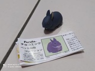 海洋堂 Furuta巧克力蛋日本寵物動物第一彈 022 侏儒兔灰色