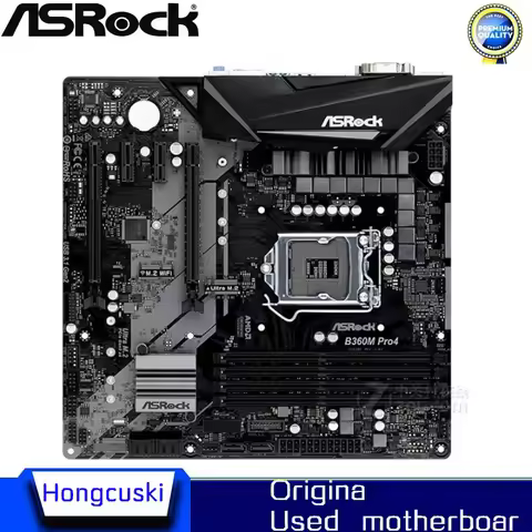 ASROCK B360M Pro4 motherboard Socket LGA 1151 DDR4 B360