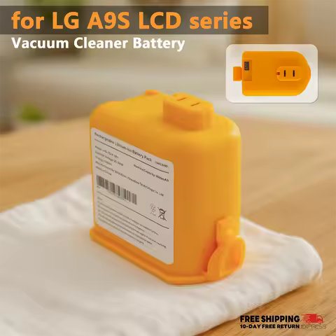 for LG A9S LCD Cordless Vacuum Cleaner Battery Replacement 4000mAh Li-ion Pack Compatible O9884GE O9
