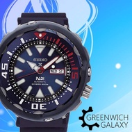 SEIKO PADI Automatic stainless steel rubber strap watch