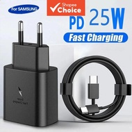 25W 3A PD Quick Charge 3.0 USB C Charger With 1M Type C Cable For Samsung S23