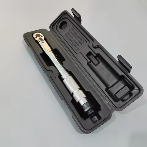 1PC automotive torque wrench, 1/4"3/8" and 1/2"Adjustable drive torque wrench, preset bicycle torque