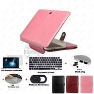 ✨【Fast Ship】6in1 13 Air M2 Case Soft Leather For M3 M4 16 Macbook 13.3 Retina 15 Touchbar 14 Pro M1