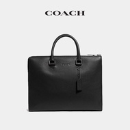 COACH/Coach men's GOTHAM briefcase Hawaiian fruit black handbag