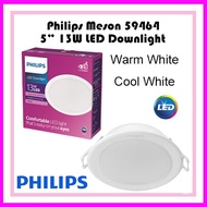 Indoor Lamp LED Lamp PHILIPS MESON LED Recessed Downlight 13W 5" 17W 6" Round &amp; Square Home Lamp Lighting Office Lamp