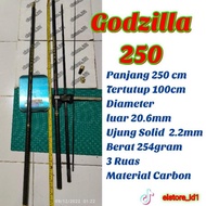 Tegek Joran GODZILLA 250 Galatama Lele Gradakan 20 kg