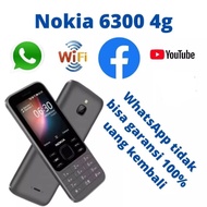 Promo NOKIA 6300 4G DUAL SIMCARD NEW WHATSAPP WIFI 4G Murah