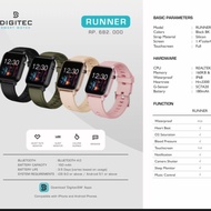 Digitec Runner smartwatch Jam tangan wanita Digitec Runner II