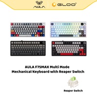 AULA F75MAX Multi Mode Mechanical Keyboard with Reaper Switch
