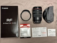 狀況超好] Canon RF 24-70mm F2.8 L IS USM 無反光鏡全片幅 L 鏡頭 [已確認使用]