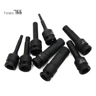1/2 Inch Impact Hex Socket Bit 12.5mm H5-H19 Allen Key Wrench Socket Bit Impact Wrench Socket Adapte