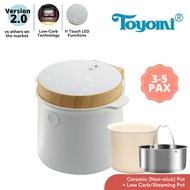 Toyomi 0.8L SmartDiet Micro-Com. Rice Cooker RC 2090LC