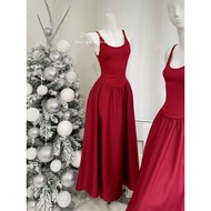 Long kate Smooth Spare Dress full Color High-End Designer Goods