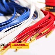 PUTIH 100% Leather Shoelaces Varuation sneaker Toe aglets alumumium Laces - White