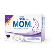 Nestle Mom 雀巢鎖養膠囊 30粒 6盒送雀巢母乳泵連排氣奶樽