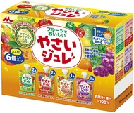 森永果蔬果凍 70g x 6包 [4種口味，適合1歲以上兒童]