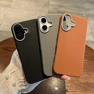 Soft Case Plain Texture Leather Deco Matte Skin TPU Phone Cover Compatible For iphone 14 14 Plus Ip 