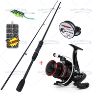 🔥 Joran Pancing 1 set lengkap joran pancing kuat 50kg set lengkap joran murah set perlengkapan panci