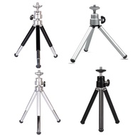 Metal Telescopic Mini Tripod Aluminum Alloy Desktop Mobile Phone Lazy Bracket Metal Tripod Projector Bracket